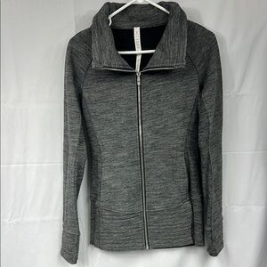 Women's Lululemon Gray Zip-Up Radiant Jacket